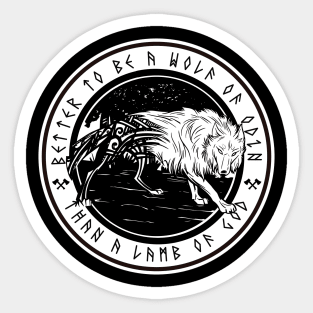 Wolf Of Odin! #110 Sticker